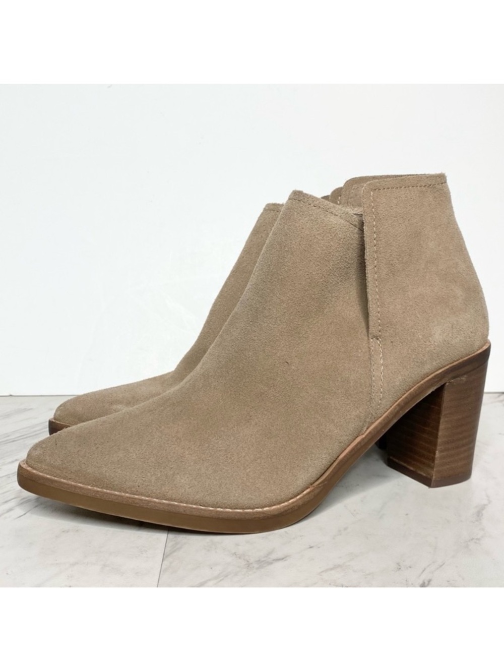 Dolce Vita Spade Mushroom Suede Bootie 8